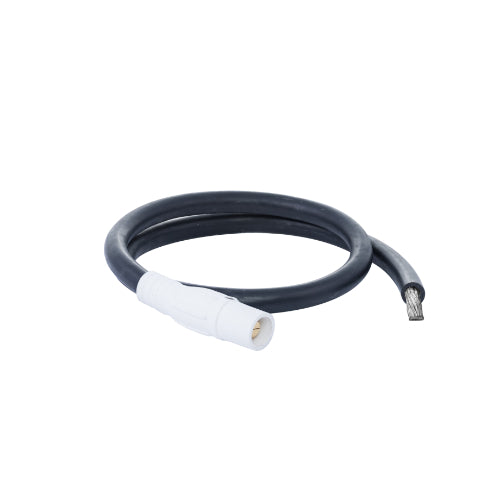 Power Assemblies Pig Tails 400A Type W Series 16 Male / Tinned Cdr 6' White