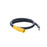 Power Assemblies Pig Tails 400A Type W Series 16 Male / Tinned Cdr 6' Yellow