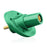 17 Series Female Panel Mount CAM Locks, Threaded Stud Termination, 250-750MCM, 690 Amp Max, green