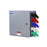 Power Assemblies Camlock Con Box, Right 45°, Threaded Post, 800 Amps, 120/208 Volts, Male, Blk/Red/Blu/Wht/Grn