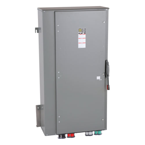 Cam Lock Connection Switch 800A, Single-Throw, Non-Fusible, Non-Switched Neutral, Cams to Source, 120/240V