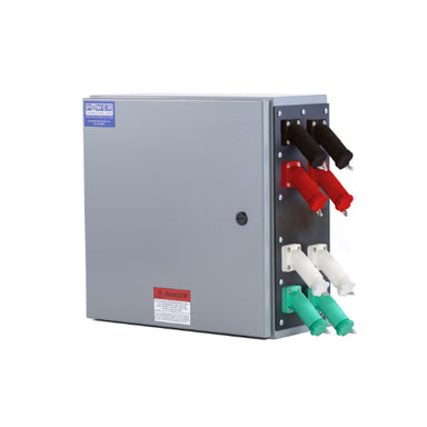 Power Assemblies Double Set Screw Camlock Connection Box 800A 240V - Male Neutral  - PARENT SKU (NOT TO BE SOLD INDIVIDUALLY)