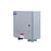 Power Assemblies Camlock Con Box, Bottom 90°, Threaded Post, 800 Amps, 120 Volts, Male, Blk/Wht/Grn