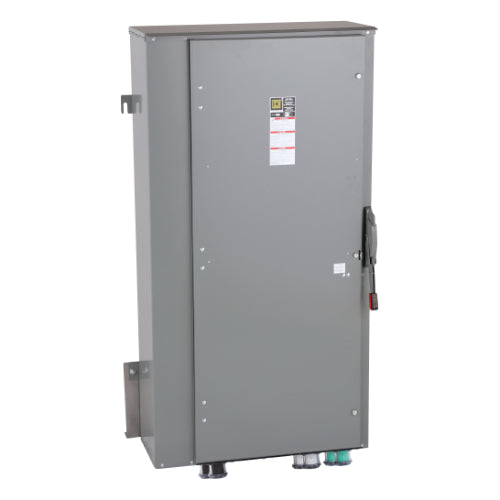 Cam Lock Connection Switch 800A, Single-Throw, Non-Fusible, Non-Switched Neutral, Cams to Source, 120V