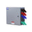 Power Assemblies Camlock Con Box, Right 45°, Threaded Post, 800 Amps, 208 Volts, Male, Blk/Red/Blu/Grn
