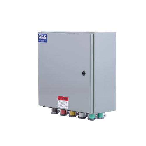 Power Assemblies Camlock Con Box, Bottom 90°, Double Set Screw, 800 Amps, 277/480 Volts, Male, Brn/Org/Yel/Wht/Grn