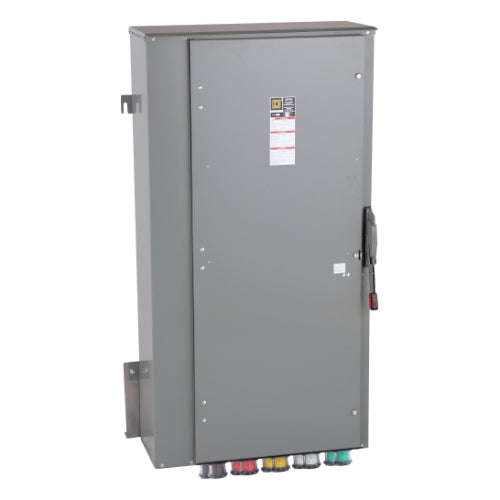 Cam Lock Connection Switch 800A, Single-Throw, Non-Fusible, Non-Switched Neutral, Cams to Load, 277/480V