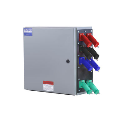 Double Set Screw Camlock Connection Box 800A 600V