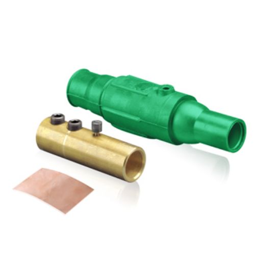 19 Series Cam-Type Detachable Plug, Double Set Screw Termination, Ball Nose, 350-500MCM, 690 Amp