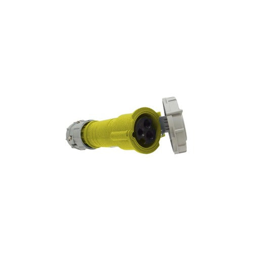 Arrow Hart Connector Pin&Sleeve 100A 125V 2P3W White  Yellow