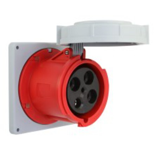 Arrow Hart Receptacle Pin&Sleeve 100A 480V 2P3W White  Red