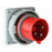 Arrow Hart Inlet Pin&Sleeve 30A 480V 2P3W White  Red