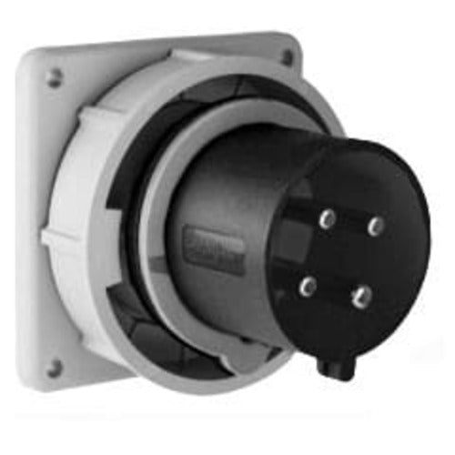 Arrow Hart Inlet Pin&Sleeve 100A600V 3PH 3P4W White  Black