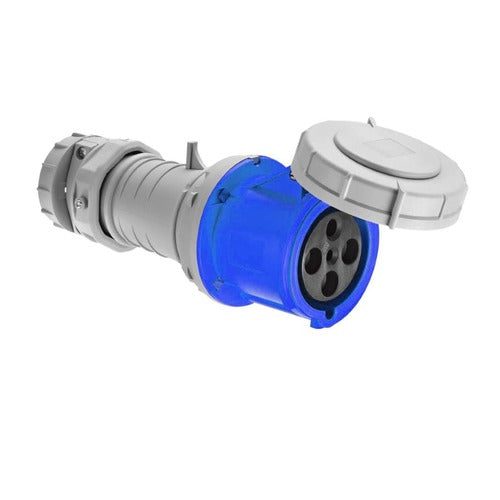Arrow Hart Connector Pin&Sleeve 100A 250V 3PH 3P4W White  Blue