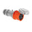 Arrow Hart Connector Pin&Sleeve 60A 125/250V 3P4W White  Orange