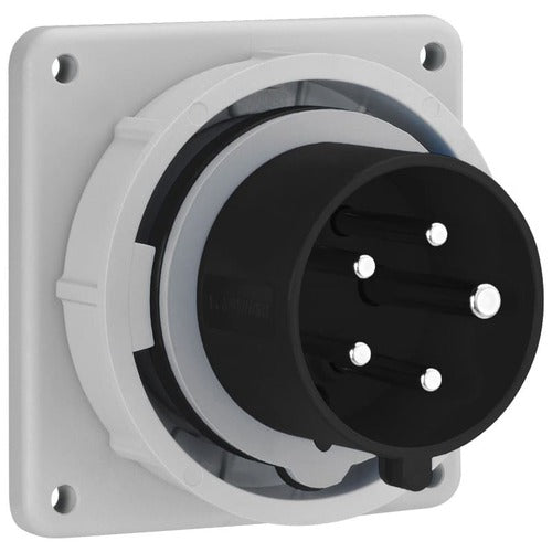 Arrow Hart Inlet Pin&Slv 20A347/600V 3PH 4P5W White  Black