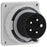 Arrow Hart Inlet Pin&Slv 20A347/600V 3PH 4P5W White  Black
