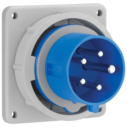 Arrow Hart Inlet Pin&Slv 20A120/208V 3PH 4P5W White  Blue