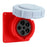 Arrow Hart Receptacle Pin&Slv 20 A277/480V 3PH 4P5W White  Red