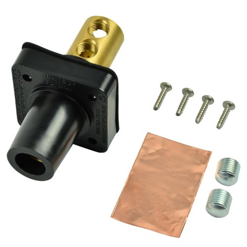 Marinco CL Series Panel Mount (400A/600V) #2-2/0 AWG; DSS; Female-BK