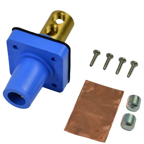 Marinco CL Series Panel Mount (400A/600V) #2-2/0 AWG; DSS; Female-BL