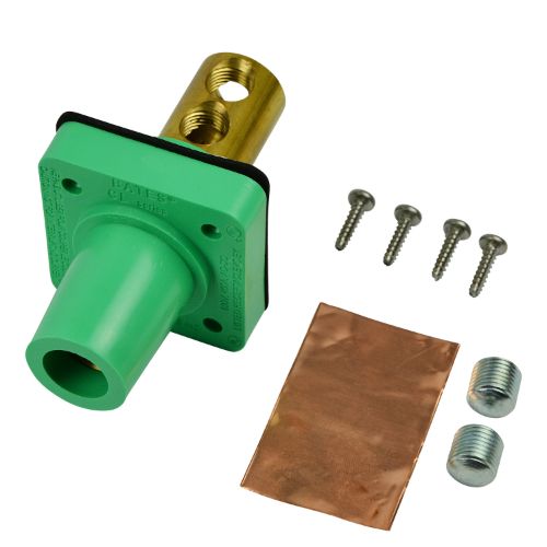 Marinco CL Series Panel Mount (400A/600V) #2-2/0 AWG; DSS; Female-GN