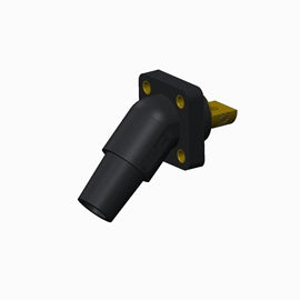 MarincoCLS 45 Deg Receptacle  Panel Mount (400A/600V)Bus Bar;Fem-BK