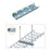Quest Manufacturing Ceiling Hanging Bar - cable tray accessory