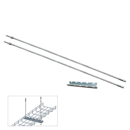 Quest Manufacturing Ceiling Hanging Bar Kits for 6" wire cable tray