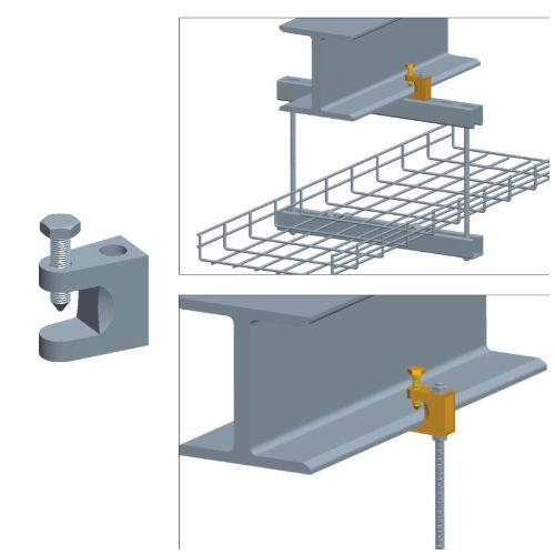 Quest Manufacturing I-Beam Mounting Clamp