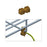Quest Manufacturing Copper Grounding Bolt