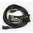 Century Wire And Cable 25' 12/3 SPT-3 Low Profile Extension Cord Black/Black