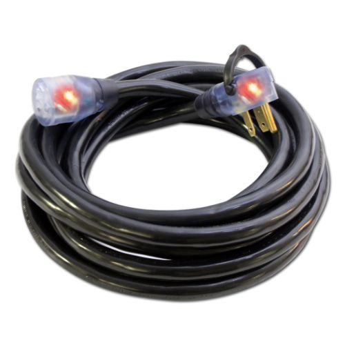 Century Wire And Cable 8/3 Black STW Pro Grip Welding Extension Cord