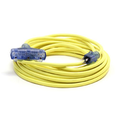Century Wire And Cable SJTW Pro Glo Tri Tap Extension Cord