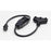 Century Wire And Cable 3' 12/3 SJTW Powertech GFCI Tri Tap Adapter Black