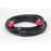 Century Wire And Cable 25' 12/3 UL Flat Convention Center Extension Cord Black/Red