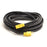 Century Wire And Cable 50' 12/3 UL Flat Convention Center Extension Cord Black/Yellow