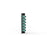 DMSI LC, 50um OM3/4,  6 Duplex Adapters, Aqua DMAPC-06G31
