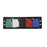 E0200 Female 5 Posi Panel Green White Black Red Blue