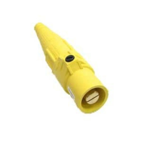 Cooper Crouse - Hinds 400Amp,Inline Connector,Double Set Screw,600V,YL,Male,#2-2/0