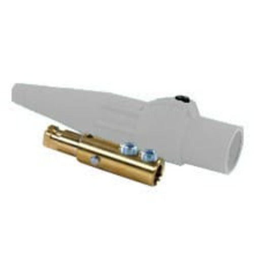 Cooper Crouse - Hinds Plug Double Set Screw Non-vulcanized Male  2/0 TO 4/0 -WH