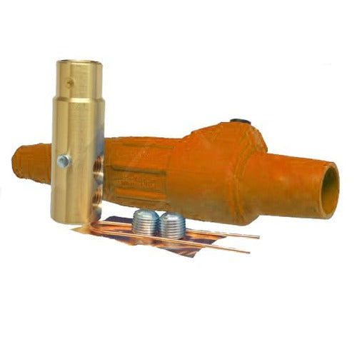 Cooper Crouse - Hinds 400A,Inline Connector,Double Set Screw,600V,OR,Female,#2-2/0