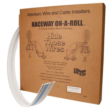 Quest Manufacturing Raceway-on-a-Roll Cable Management
