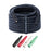 (4) 4/0 AWG Generator Cable Set, 25', 120/240V (BLK/RED/WHT/GRN) Portable Power Package