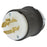 Hubbell 480 VAC Black, White Industrial grade Locking Device
