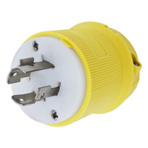 Hubbell 480 VAC Yellow Marine grade Locking Device