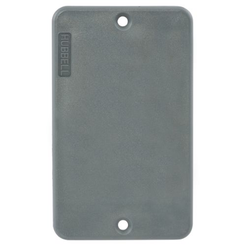 Outlet Box Cover, Blank, UL Type 3R, HBL3054
