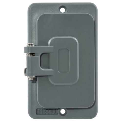 Outlet Box Cover, GFCI, UL Type 3R, HBL3061