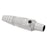 Hubbell Wiring Device-Kellems Series 16 Single Pole 400Amp DSS Inline Plug, Female - White Wire Connectors