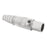 Hubbell Wiring Device-Kellems Series 16 Single Pole 400Amp DSS Inline Plug, Male - White Wire Connectors